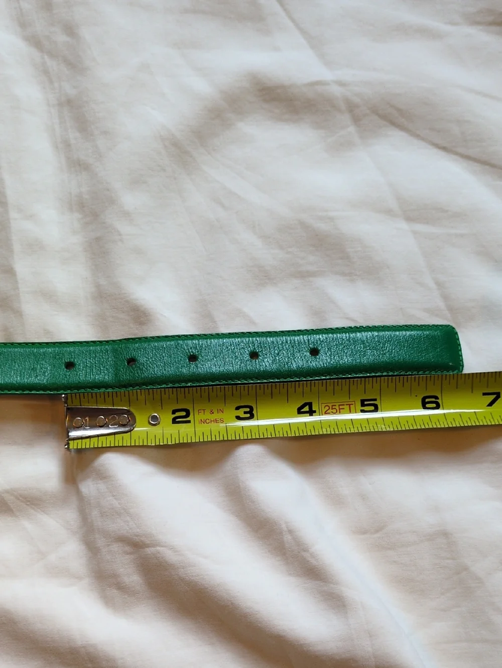 Liz Clairborne L Leather Belt Green